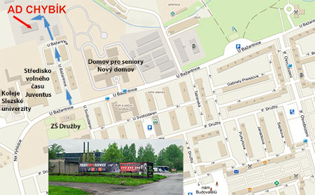 mapa AD Chybík